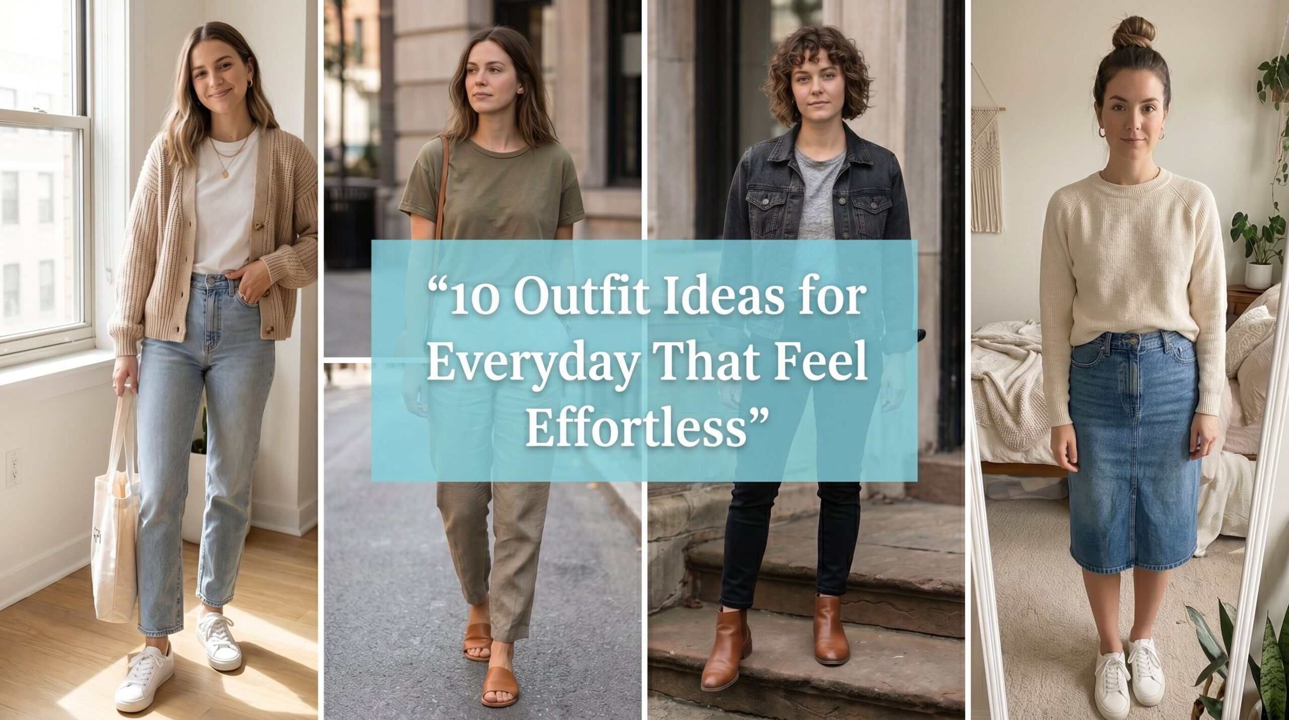 Outfit Ideas for Everyday That Feel Effortless