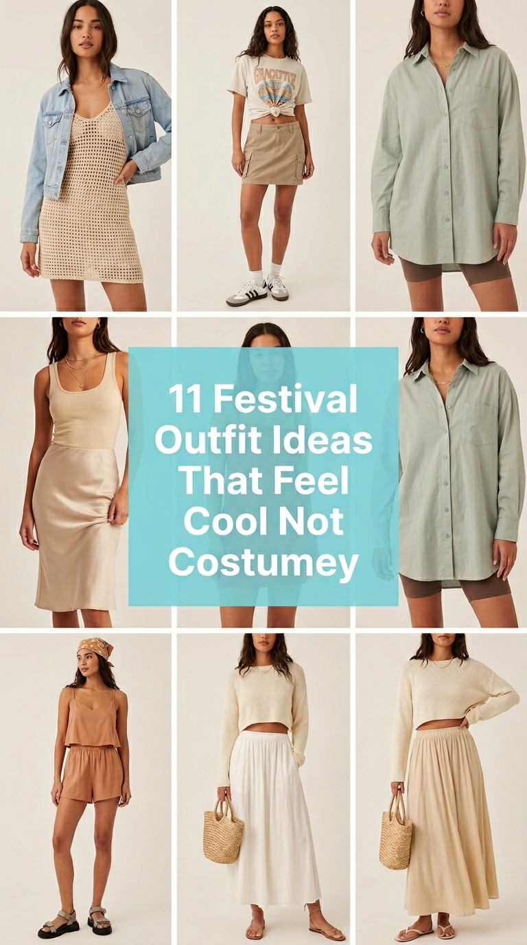 11 Festival Outfit Ideas That Feel Cool Not Costumey