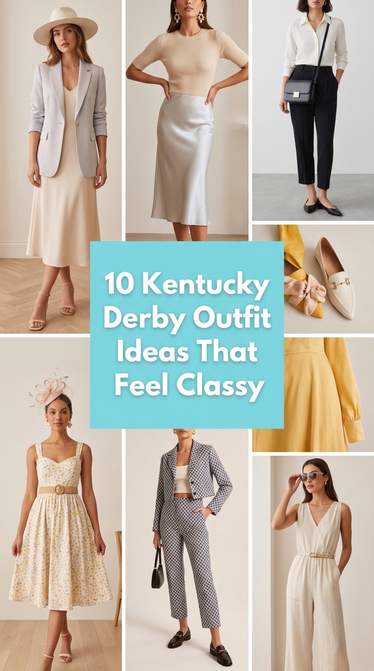 10 Kentucky Derby Outfit Ideas That Feel Classy