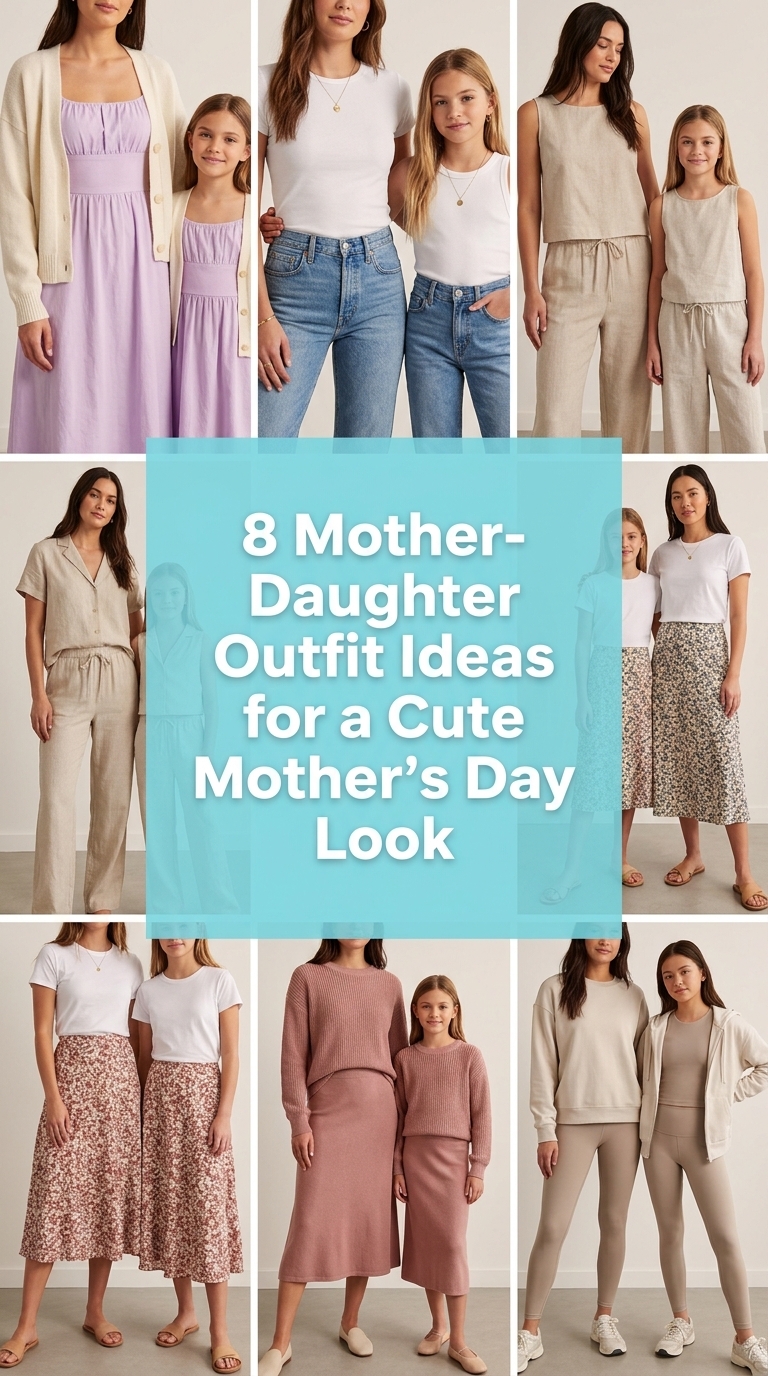 8 Mother-Daughter Outfit Ideas for a Cute Mother’s Day Look