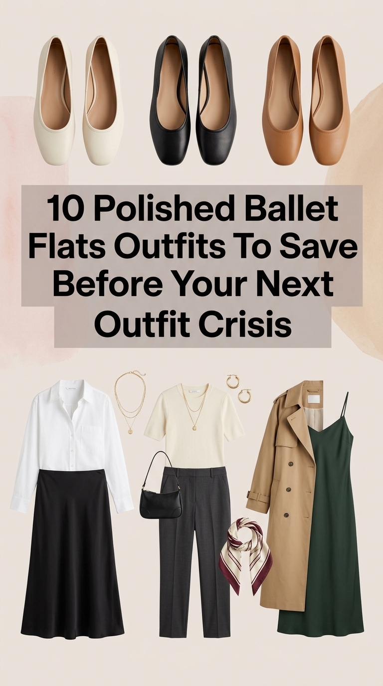 10 Polished Ballet Flats Outfits To Save Before Your Next Outfit Crisis