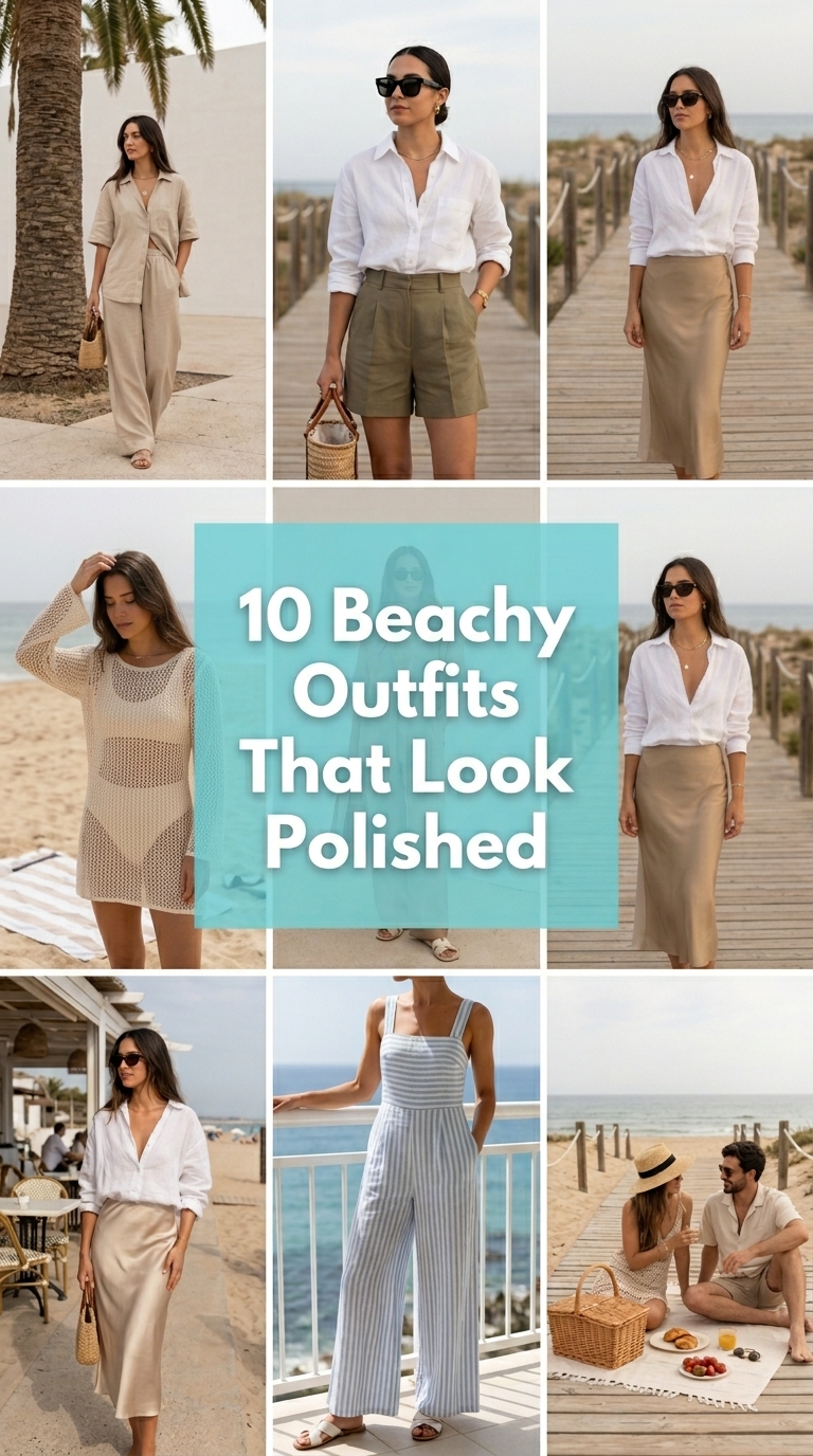 10 Beachy Outfits That Look Polished