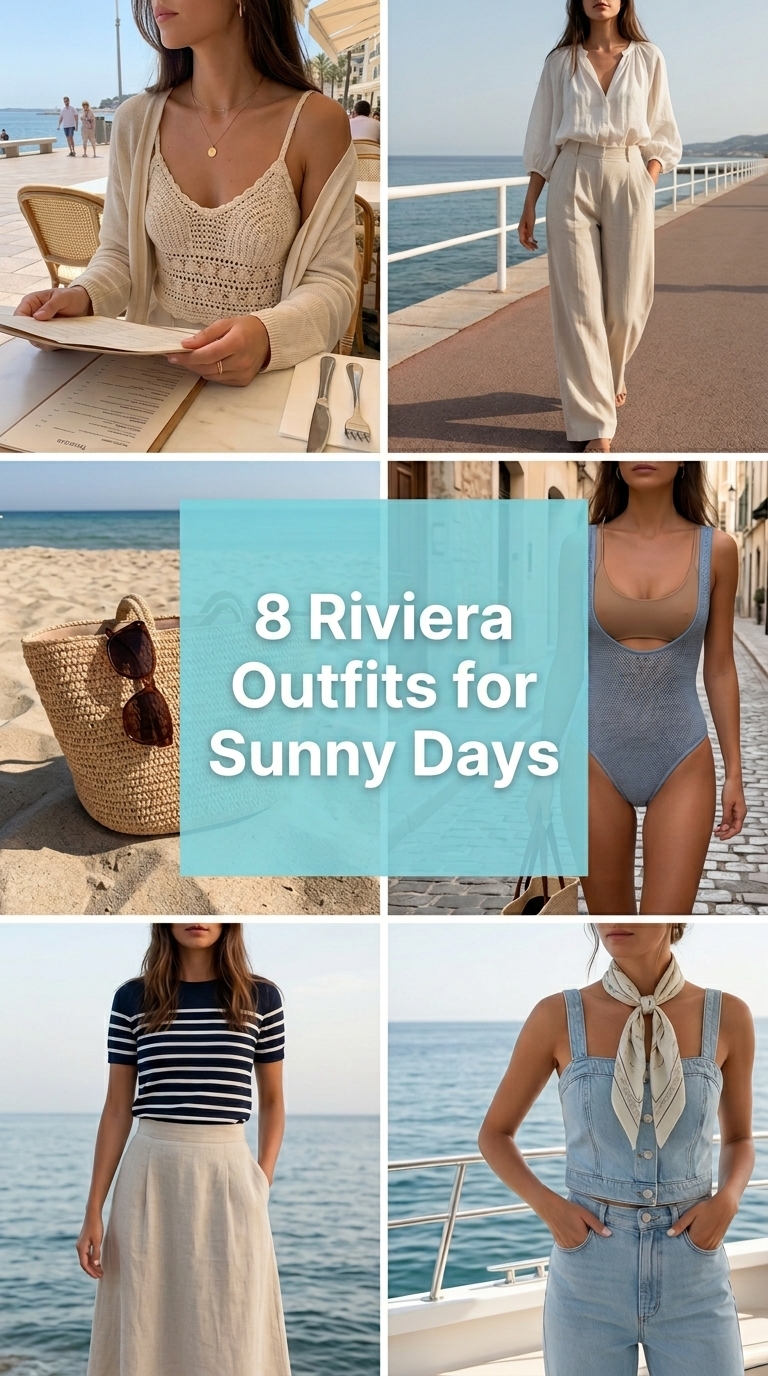 8 Riviera Outfits for Sunny Days