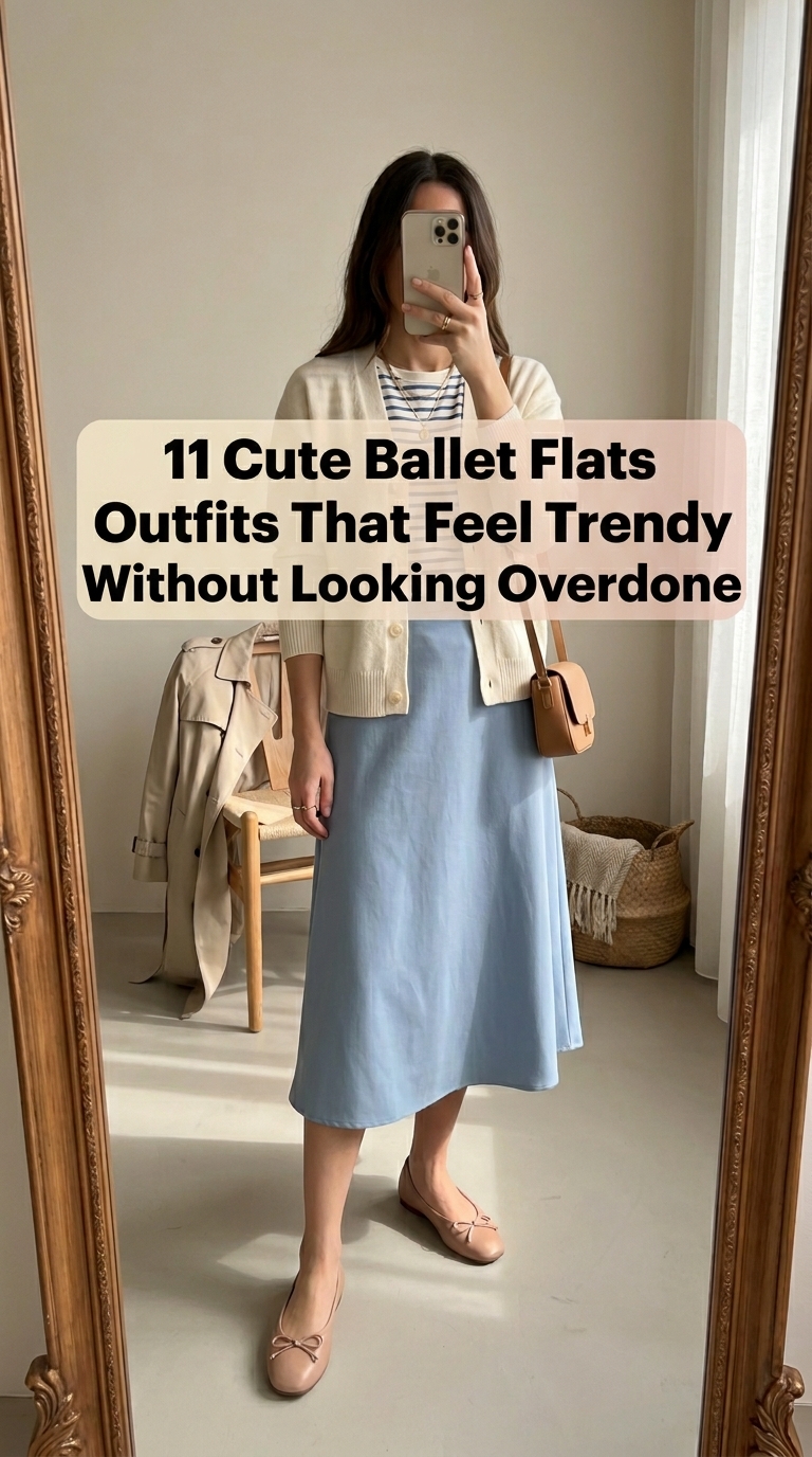 11 Cute Ballet Flats Outfits That Feel Trendy Without Looking Overdone