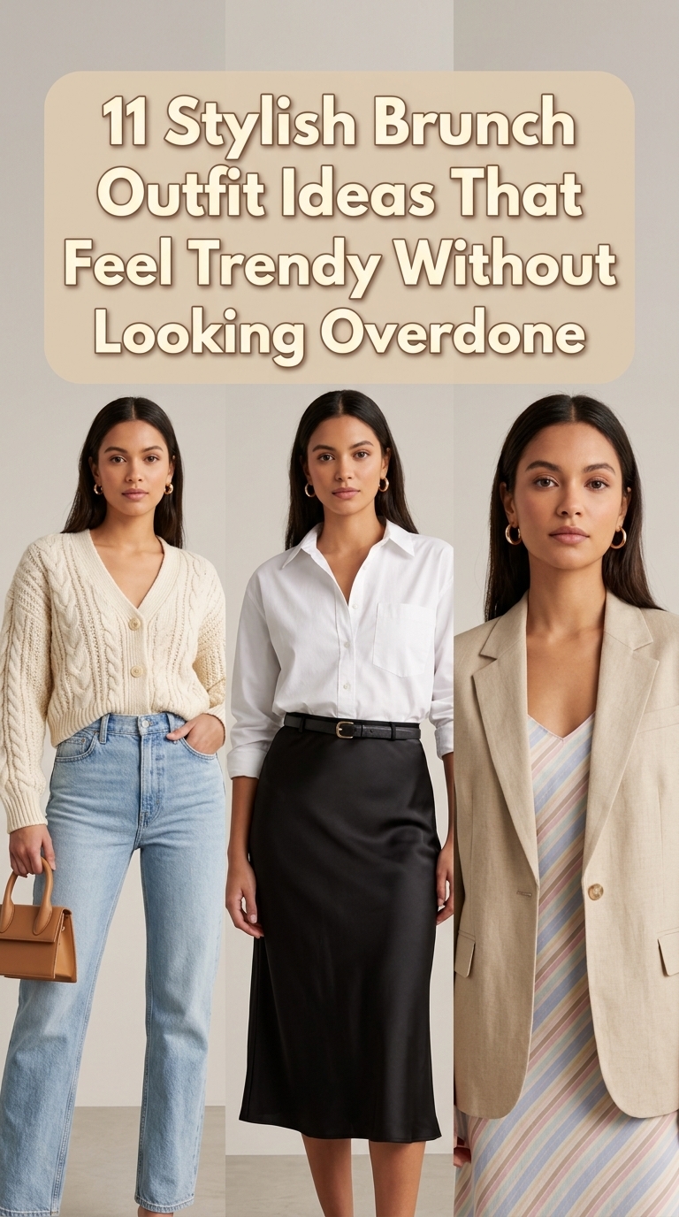 11 Stylish Brunch Outfit Ideas That Feel Trendy Without Looking Overdone