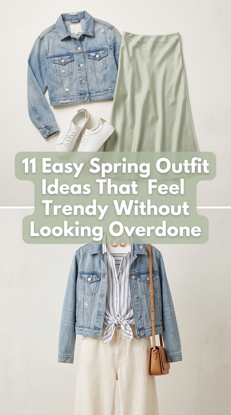 11 Easy Spring Outfit Ideas That Feel Trendy Without Looking Overdone