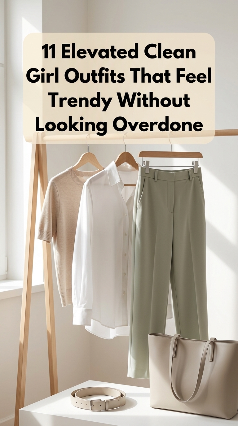 11 Elevated Clean Girl Outfits That Feel Trendy Without Looking Overdone