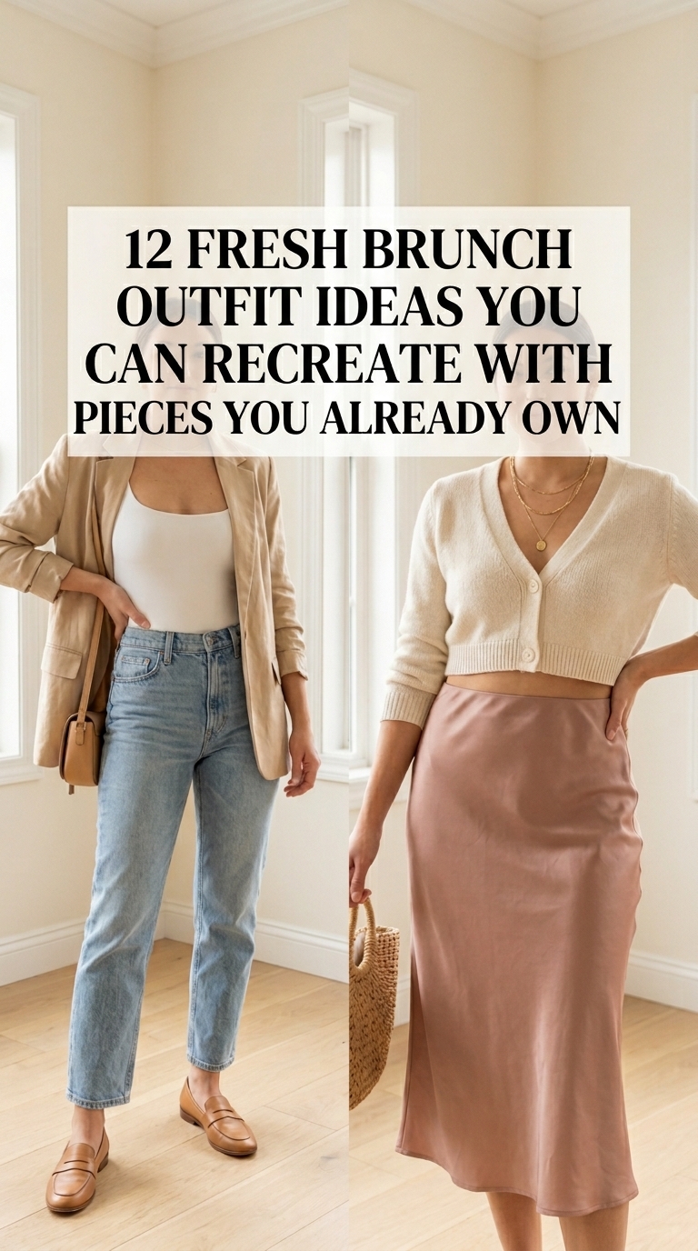 12 Fresh Brunch Outfit Ideas You Can Recreate With Pieces You Already Own