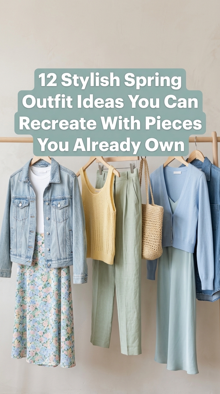 12 Stylish Spring Outfit Ideas You Can Recreate With Pieces You Already Own