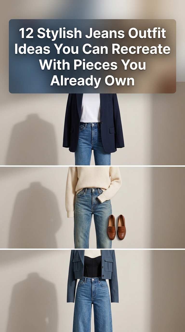 12 Stylish Jeans Outfit Ideas You Can Recreate With Pieces You Already Own