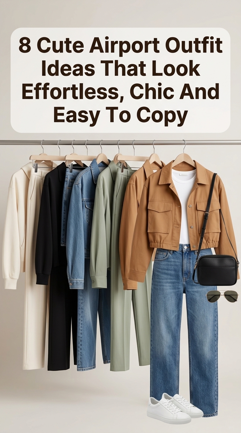 8 Cute Airport Outfit Ideas That Look Effortless, Chic And Easy To Copy