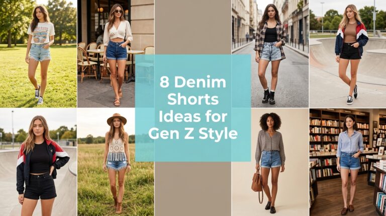 8 Denim Shorts Ideas for Gen Z Style