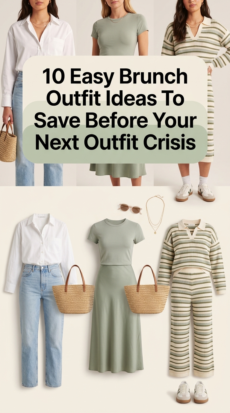 10 Easy Brunch Outfit Ideas To Save Before Your Next Outfit Crisis