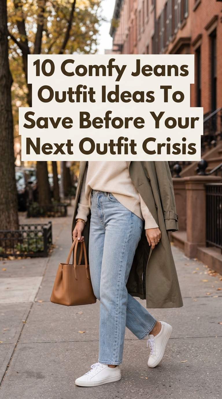 10 Comfy Jeans Outfit Ideas To Save Before Your Next Outfit Crisis
