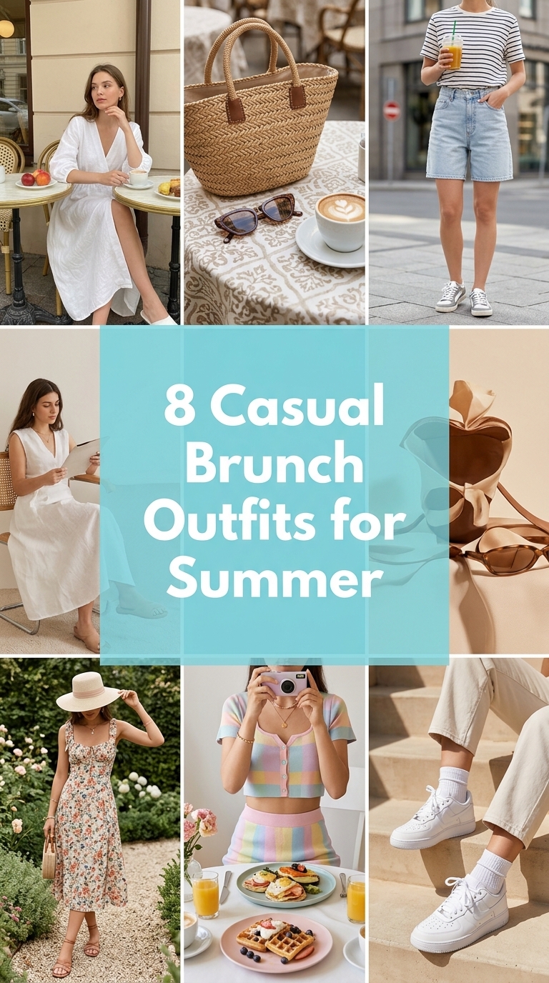 8 Casual Brunch Outfits for Summer