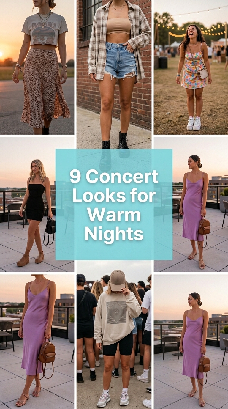 9 Concert Looks for Warm Nights