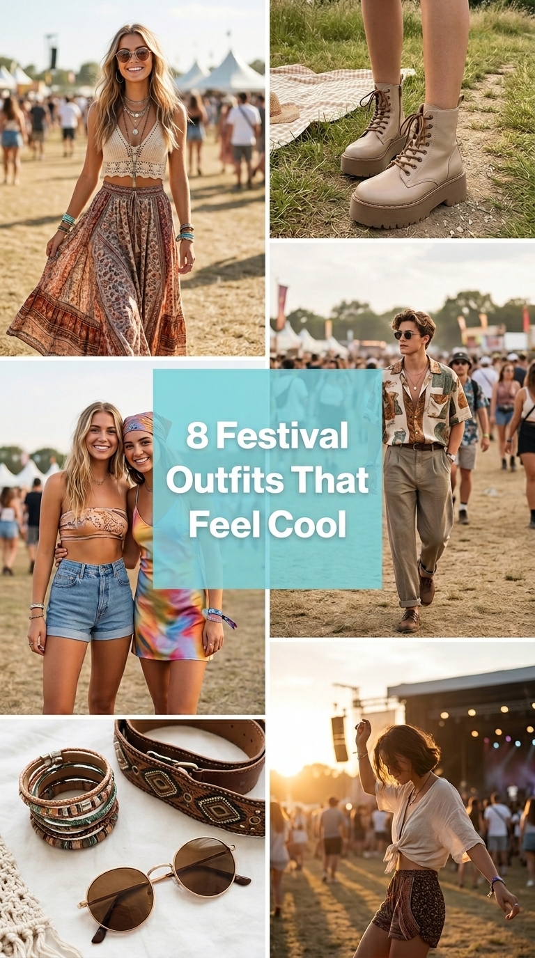 8 Festival Outfits That Feel Cool