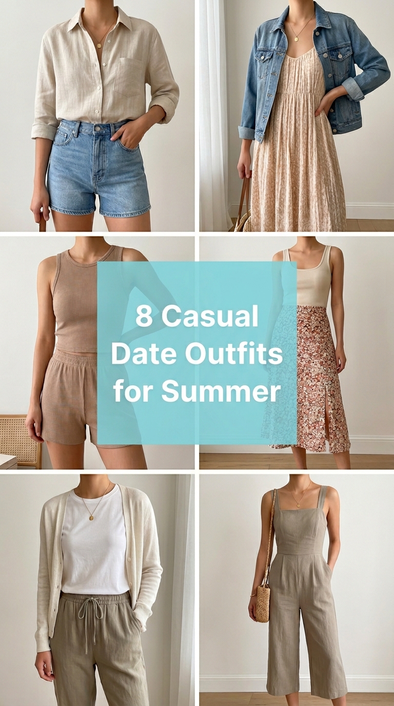 8 Casual Date Outfits for Summer