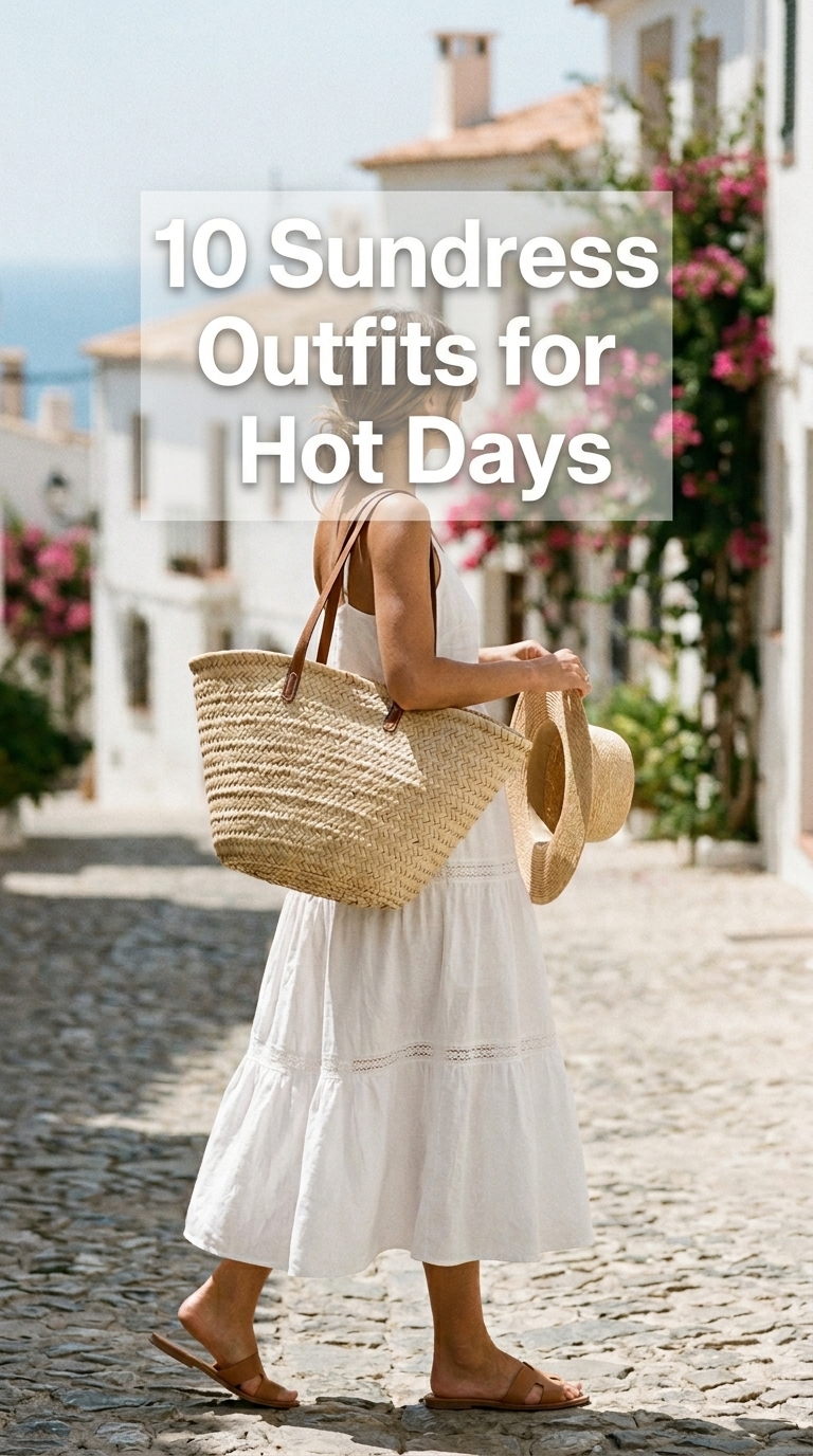 10 Sundress Outfits for Hot Days
