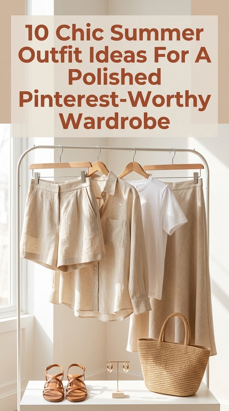 10 Chic Summer Outfit Ideas For A Polished Pinterest-Worthy Wardrobe