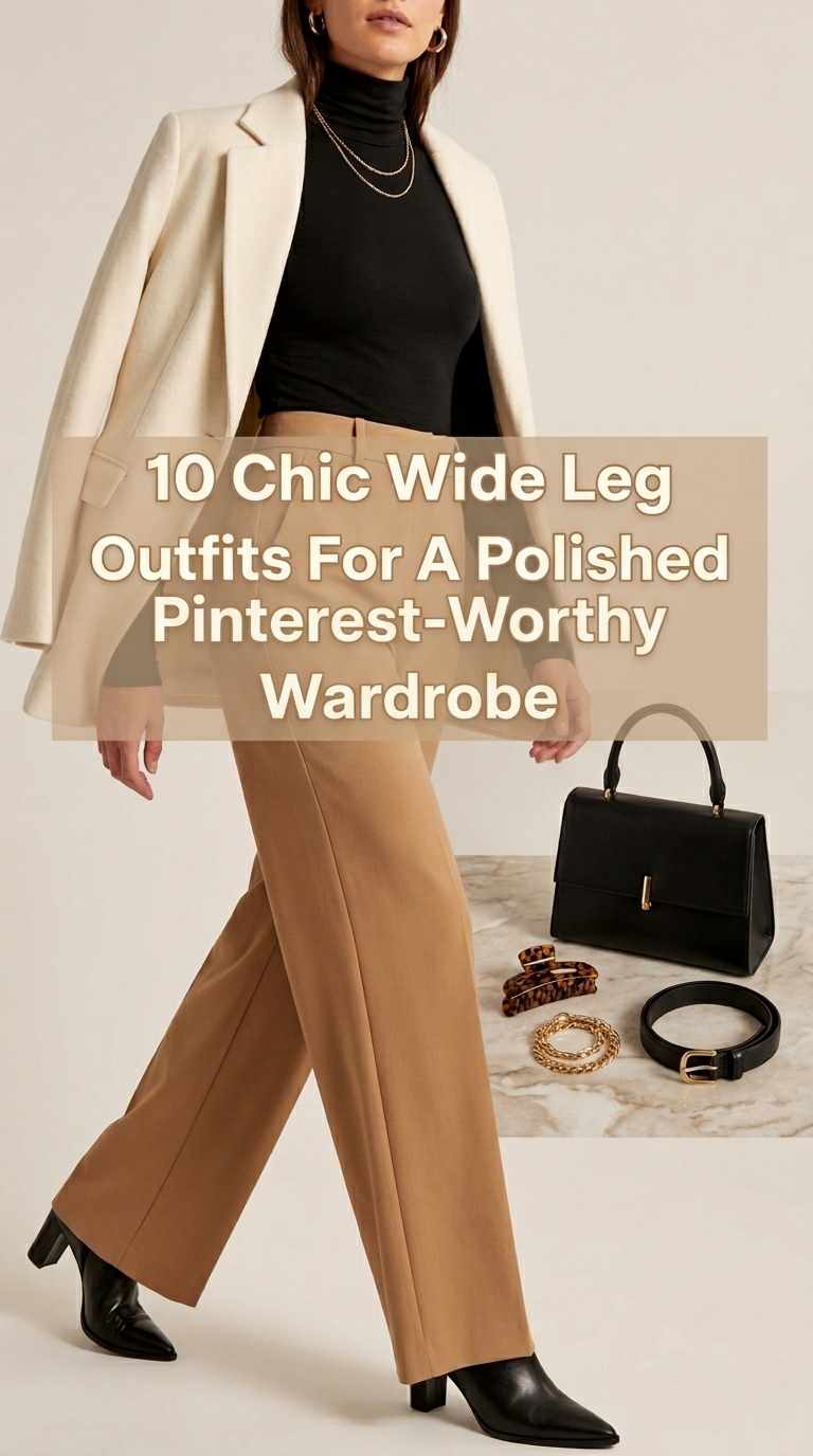 10 Chic Wide Leg Trousers Outfits For A Polished Pinterest-Worthy Wardrobe