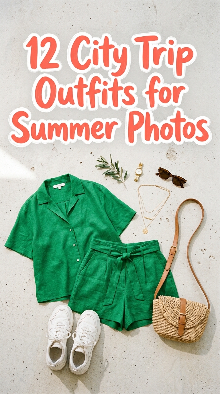 12 City Trip Outfits for Summer Photos