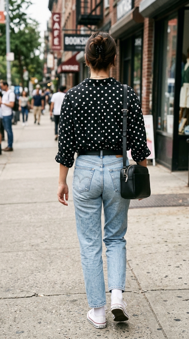 2. Elevated Button-Up & Denim