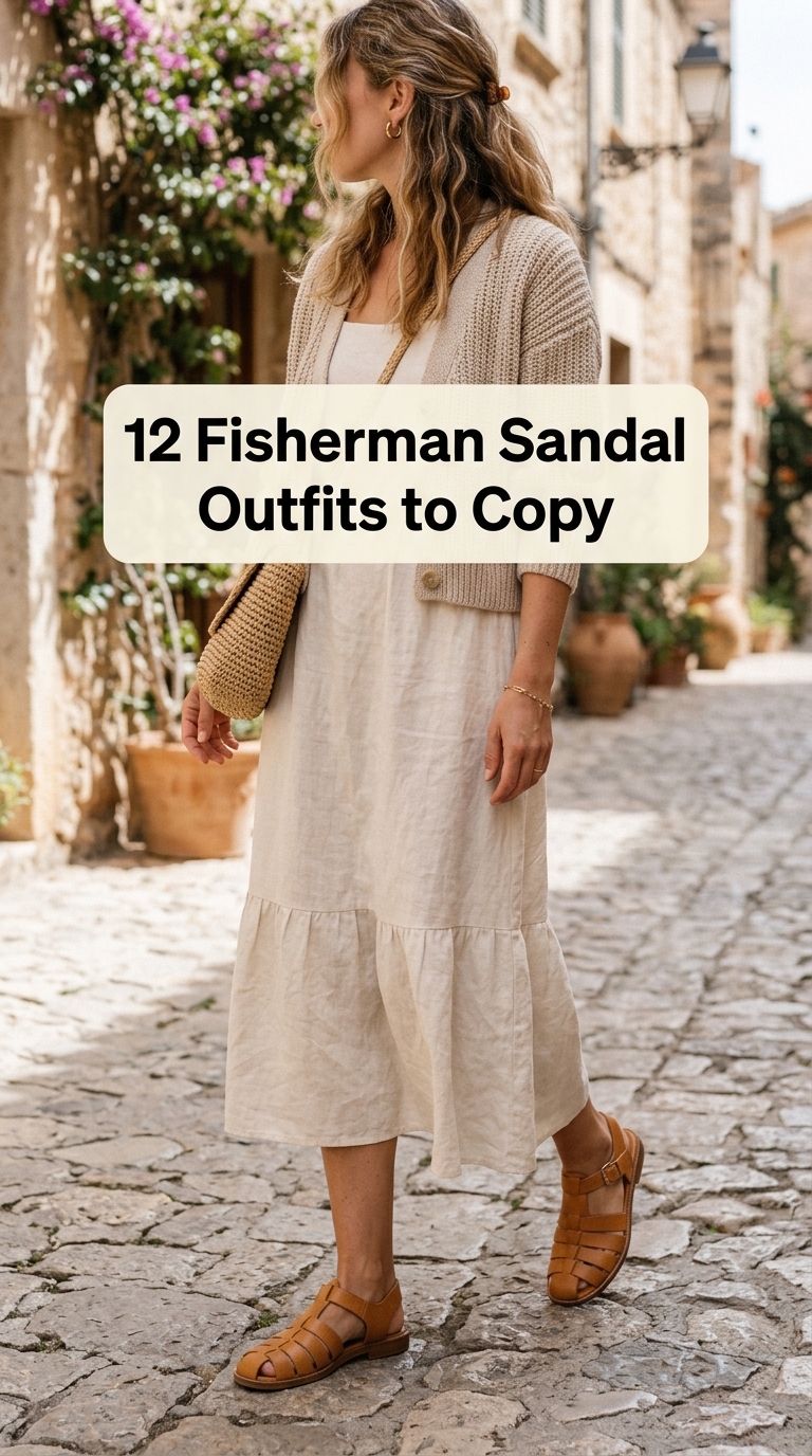 12 Fisherman Sandal Outfits to Copy
