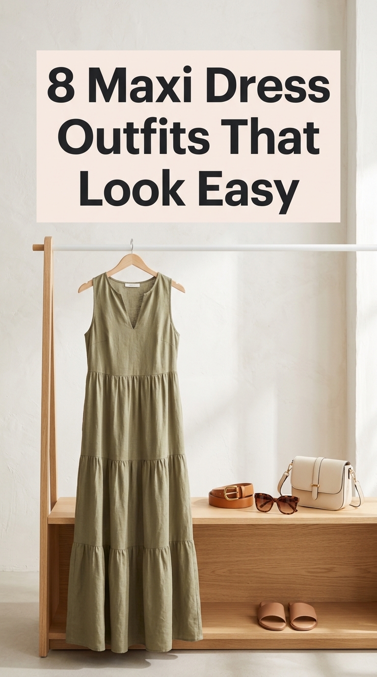 8 Maxi Dress Outfits That Look Easy