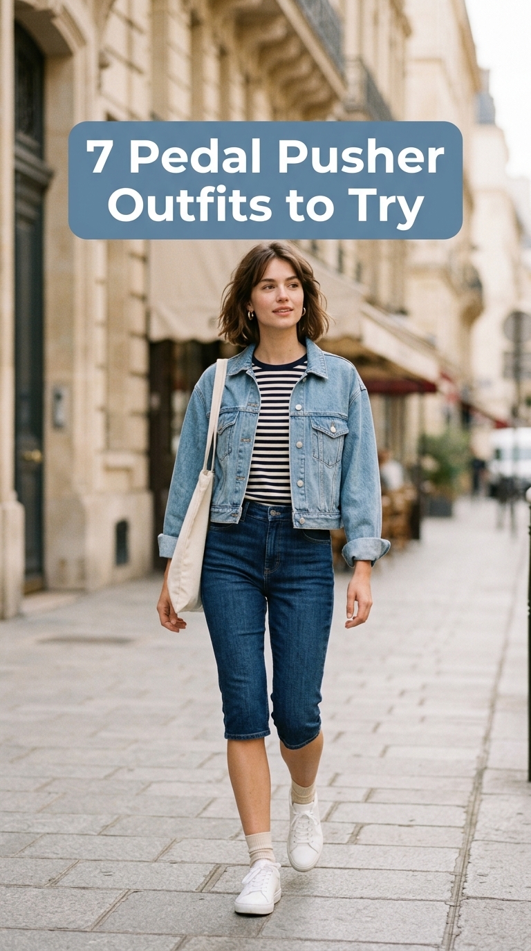 7 Pedal Pusher Outfits to Try