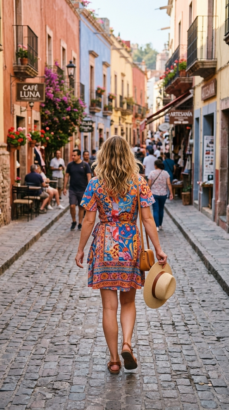 8. Wrap Dress for Daytime Exploring