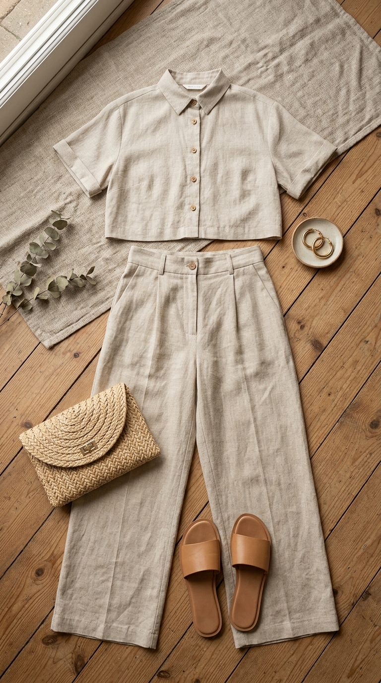 1. The Breezy Linen Set