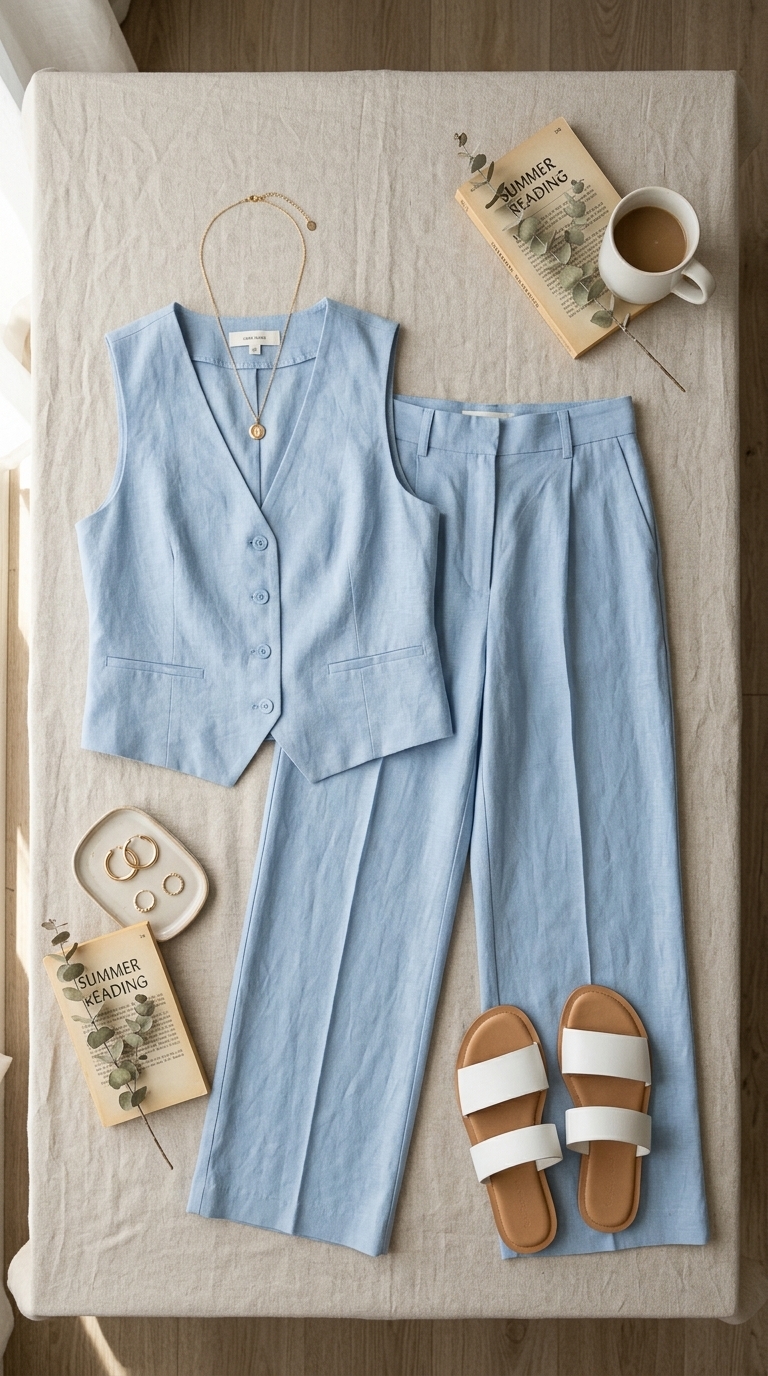 1. The Breezy Linen Set