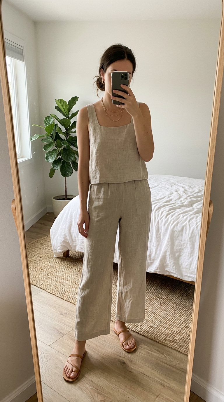 1. The Breezy Linen Set: Your Go-To for Instant Chic
