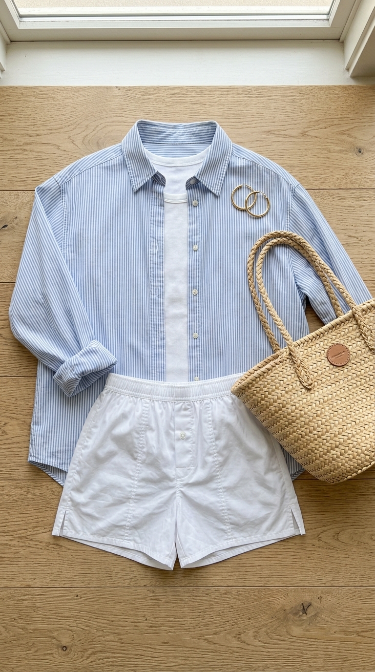 1. The Classic Button-Down Combo