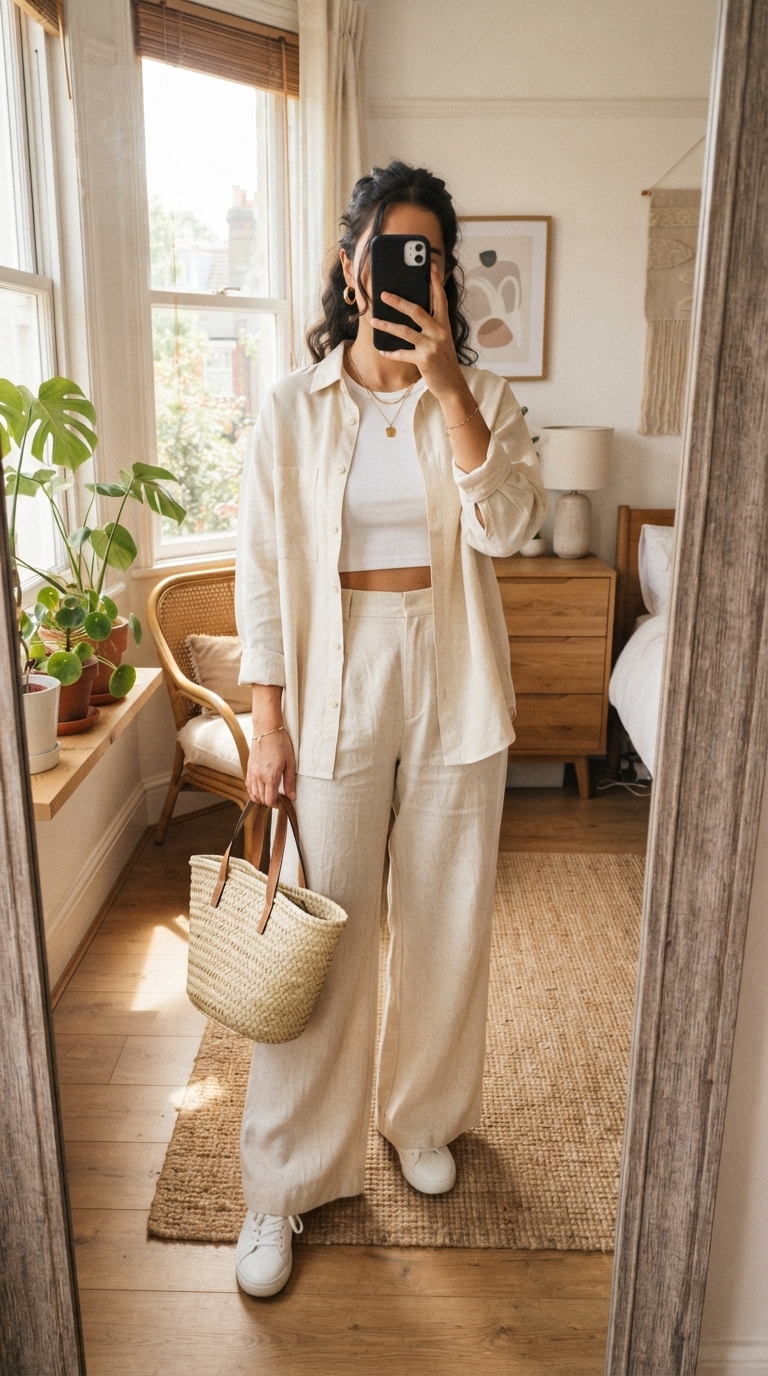 1. The Effortless Linen Co-Ord Set