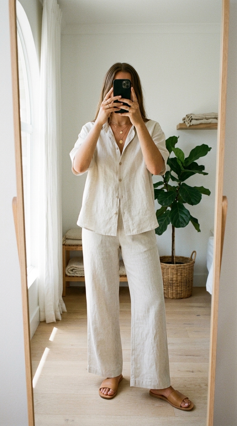 1. The Effortless Linen Co-Ord Set