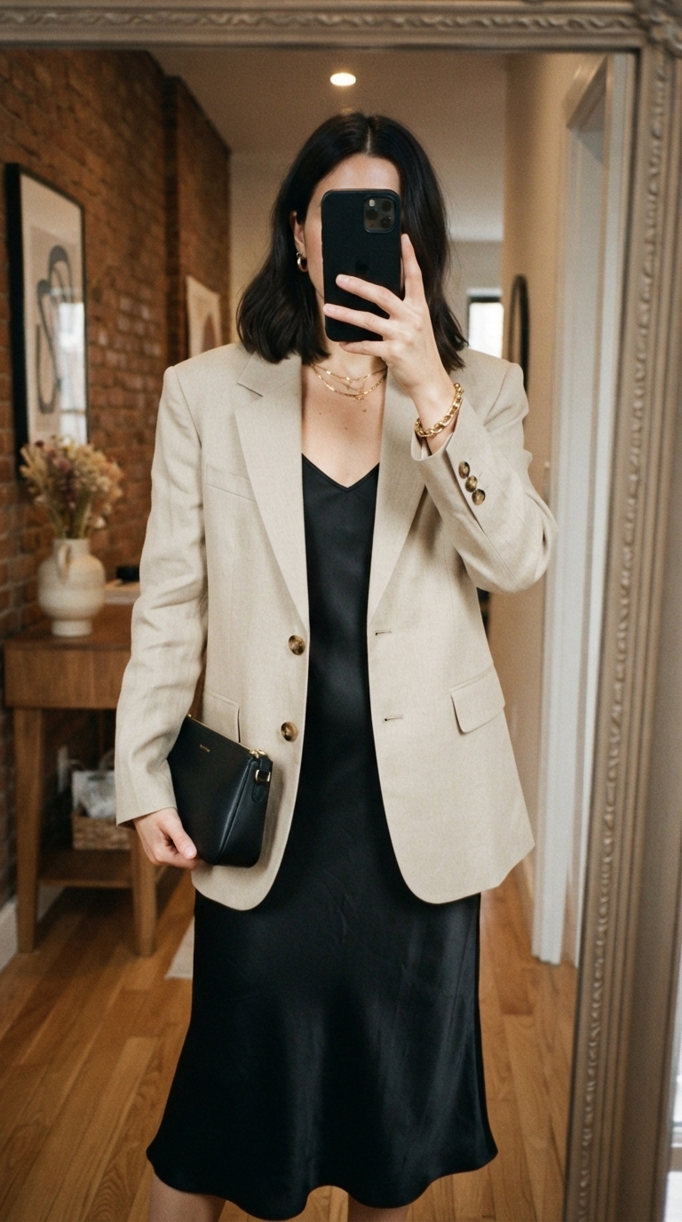 1. The Tailored Blazer Layer