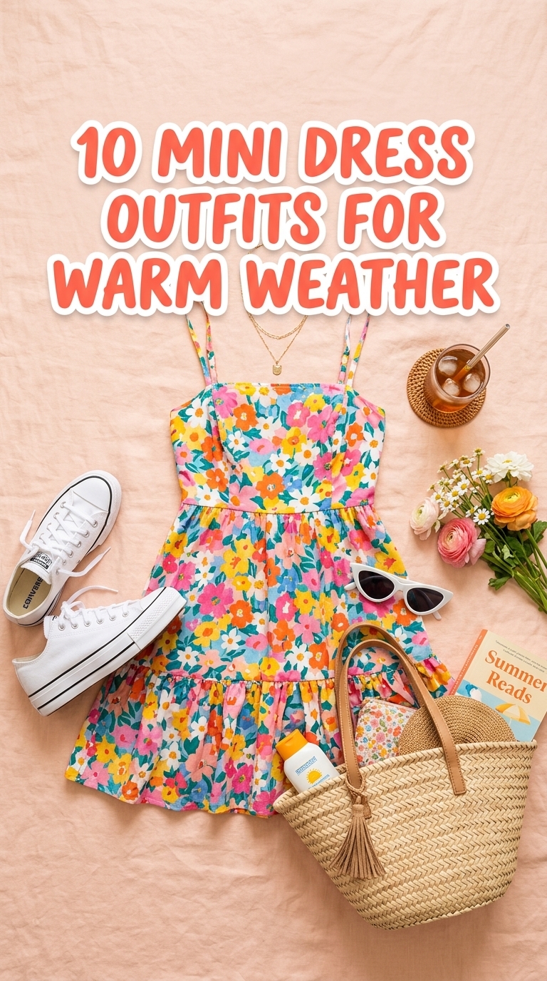 10 Mini Dress Outfits for Warm Weather