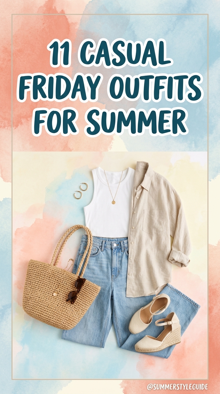 11 Casual Friday Outfits for Summer