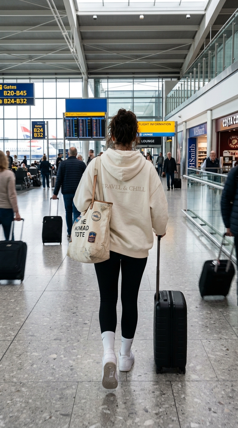 12. Oversized Hoodie & Leggings: The Ultimate Cozy Look