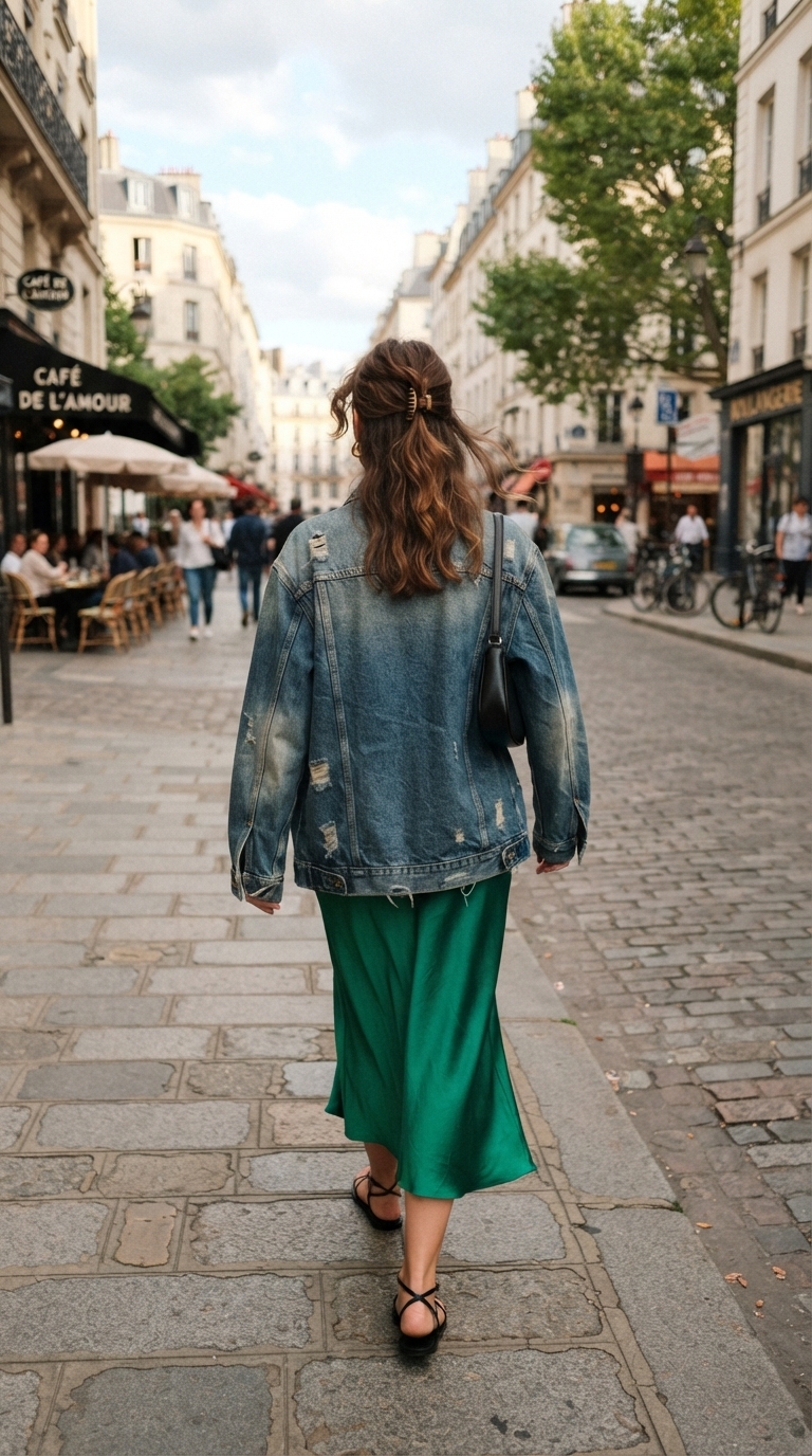 3. Over a Summer Dress for Evening