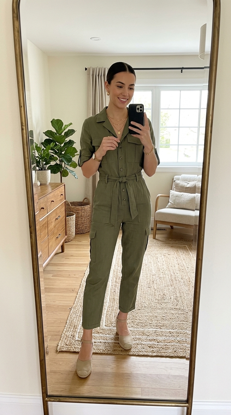 5. Summer Sophistication with a Jumpsuit