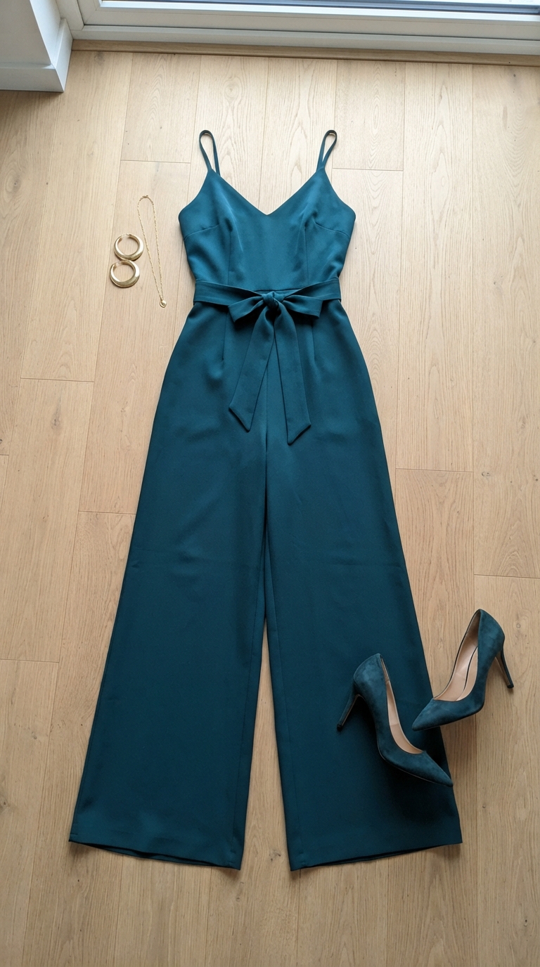 6. Effortless Sophistication: The Wide-Leg Jumpsuit
