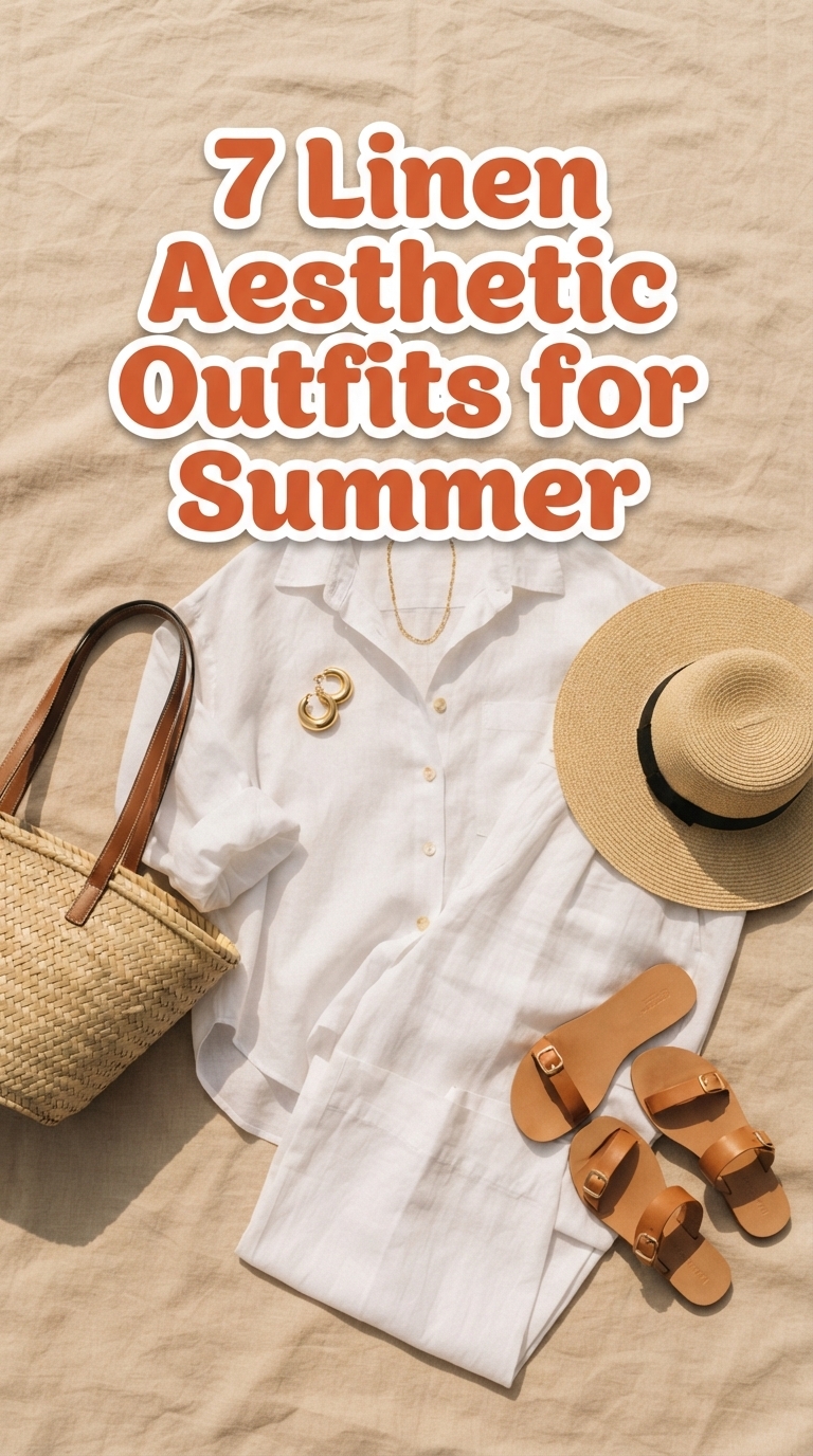 7 Linen Aesthetic Outfits for Summer