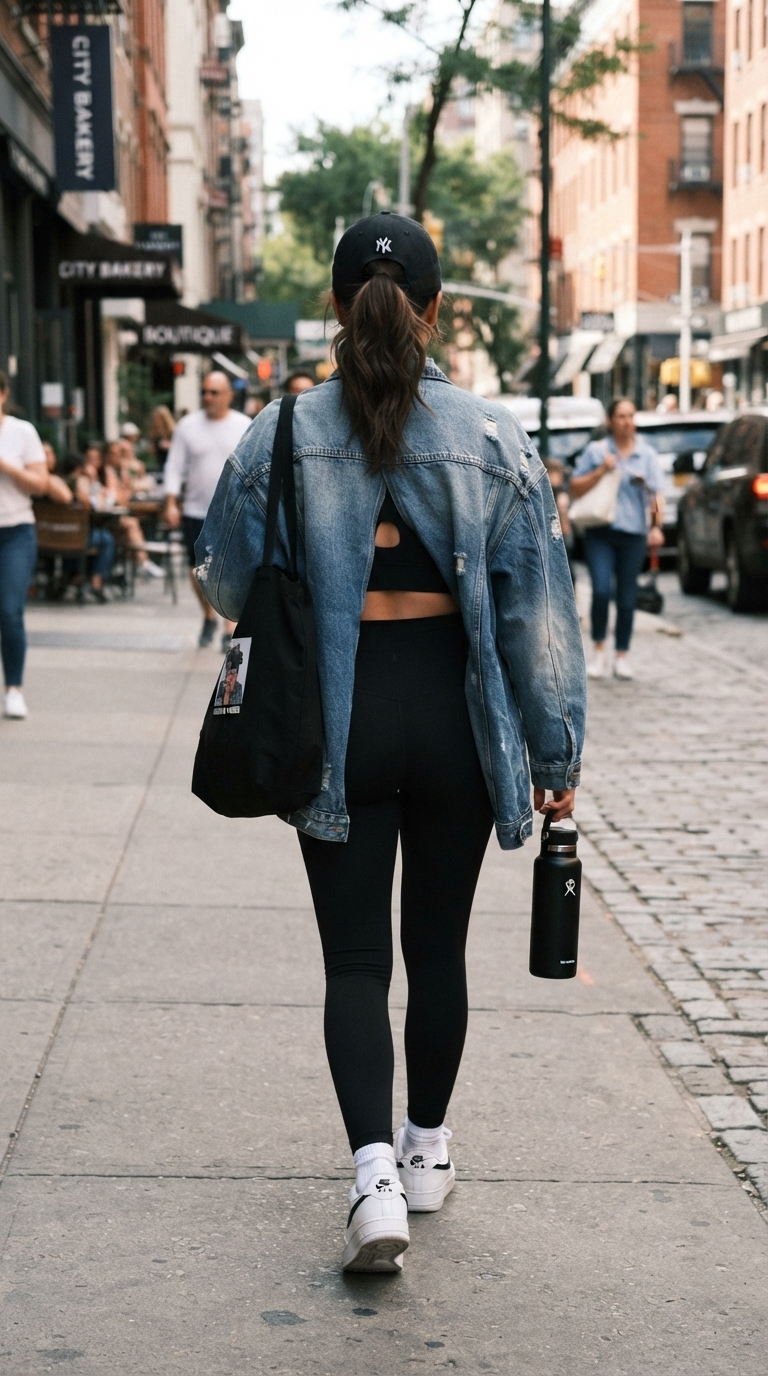 7. Over an Athleisure Set