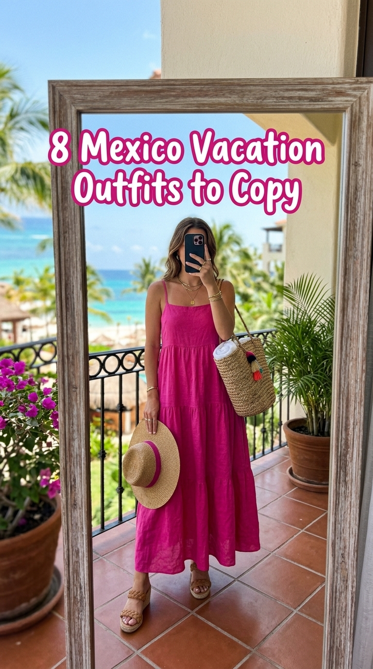8 Mexico Vacation Outfits to Copy
