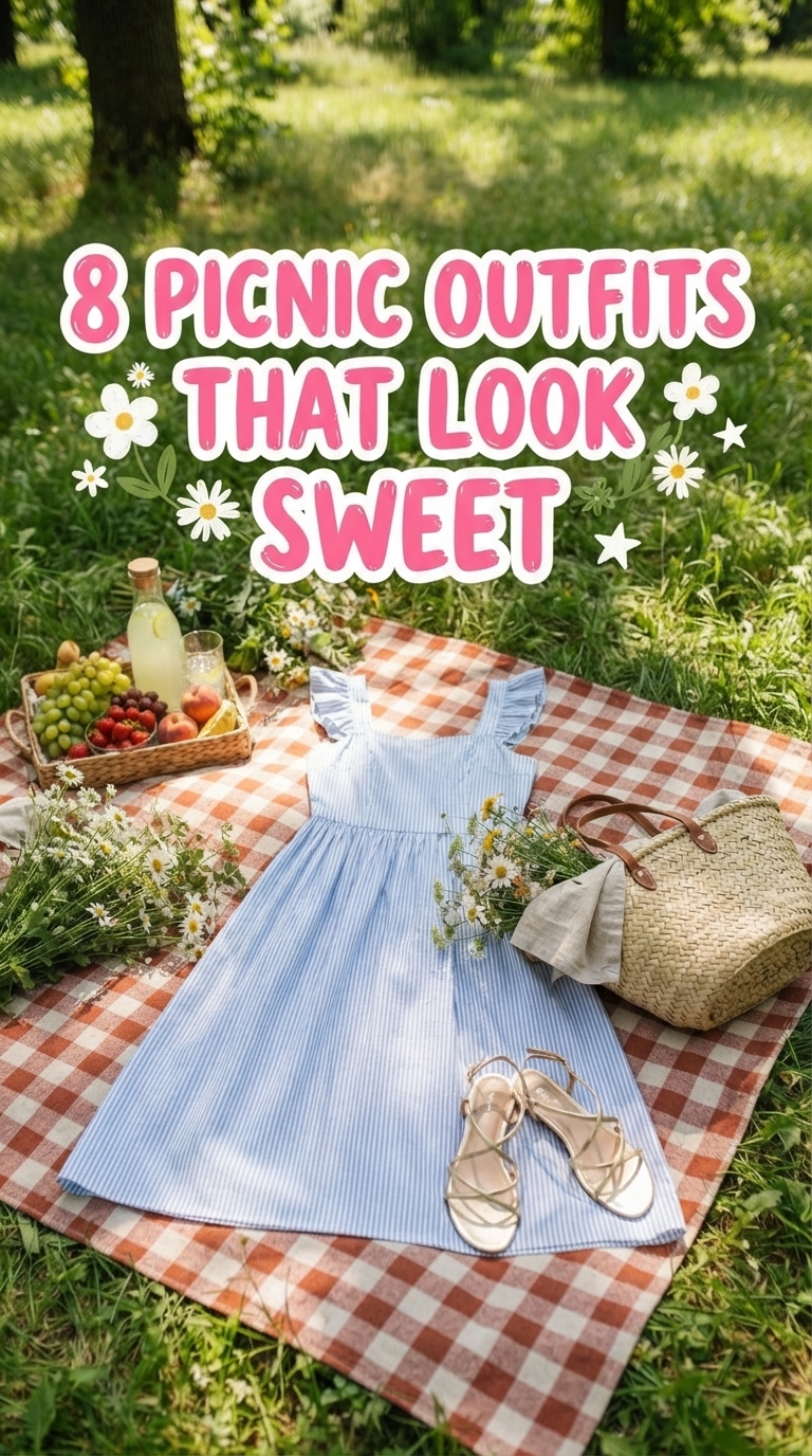 8 Picnic Outfits That Look Sweet