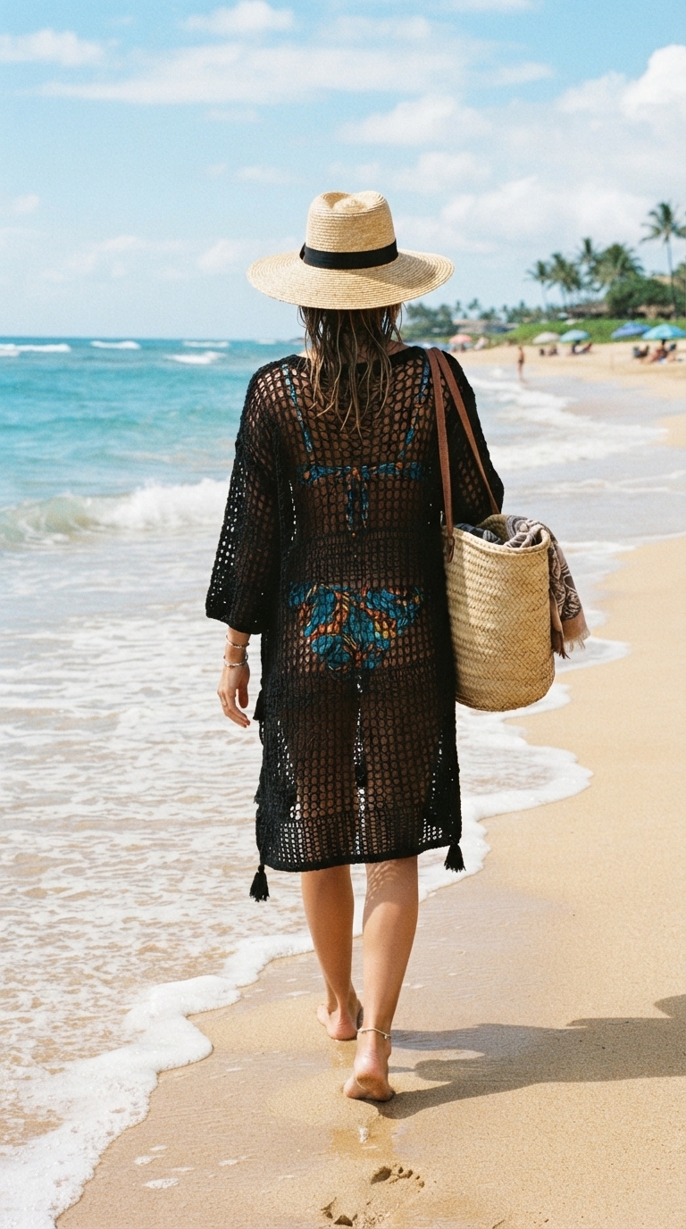 8. Beach-to-Bar Cover-Up