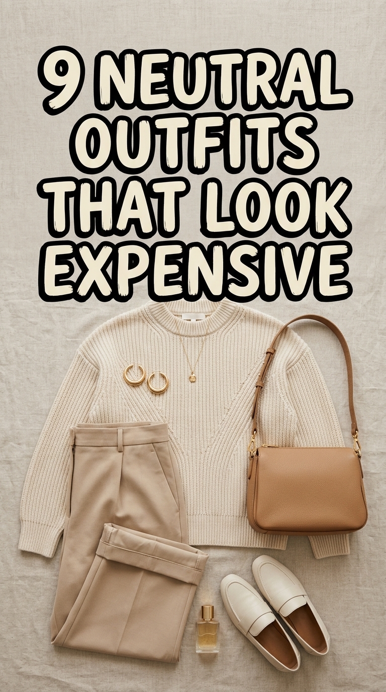 9 Neutral Outfits That Look Expensive